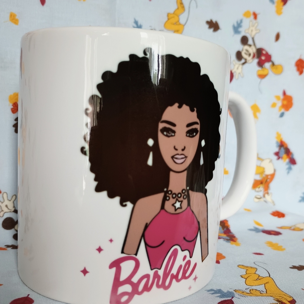 Barbie rainbow Mug